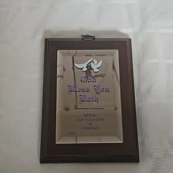 Wells Wooden Hanging Picture Frame For Wedding Couple 6×8 - Picture 13 of 16